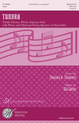 Book cover for Tundra (Vocal Score)