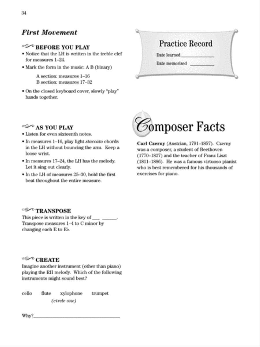 Lyrical Sonatinas, Book 1 Piano Solo scores gallery preview page 7