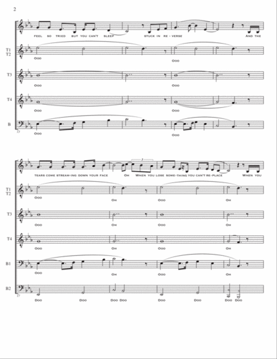 Fix You TTBB scores gallery preview page 3