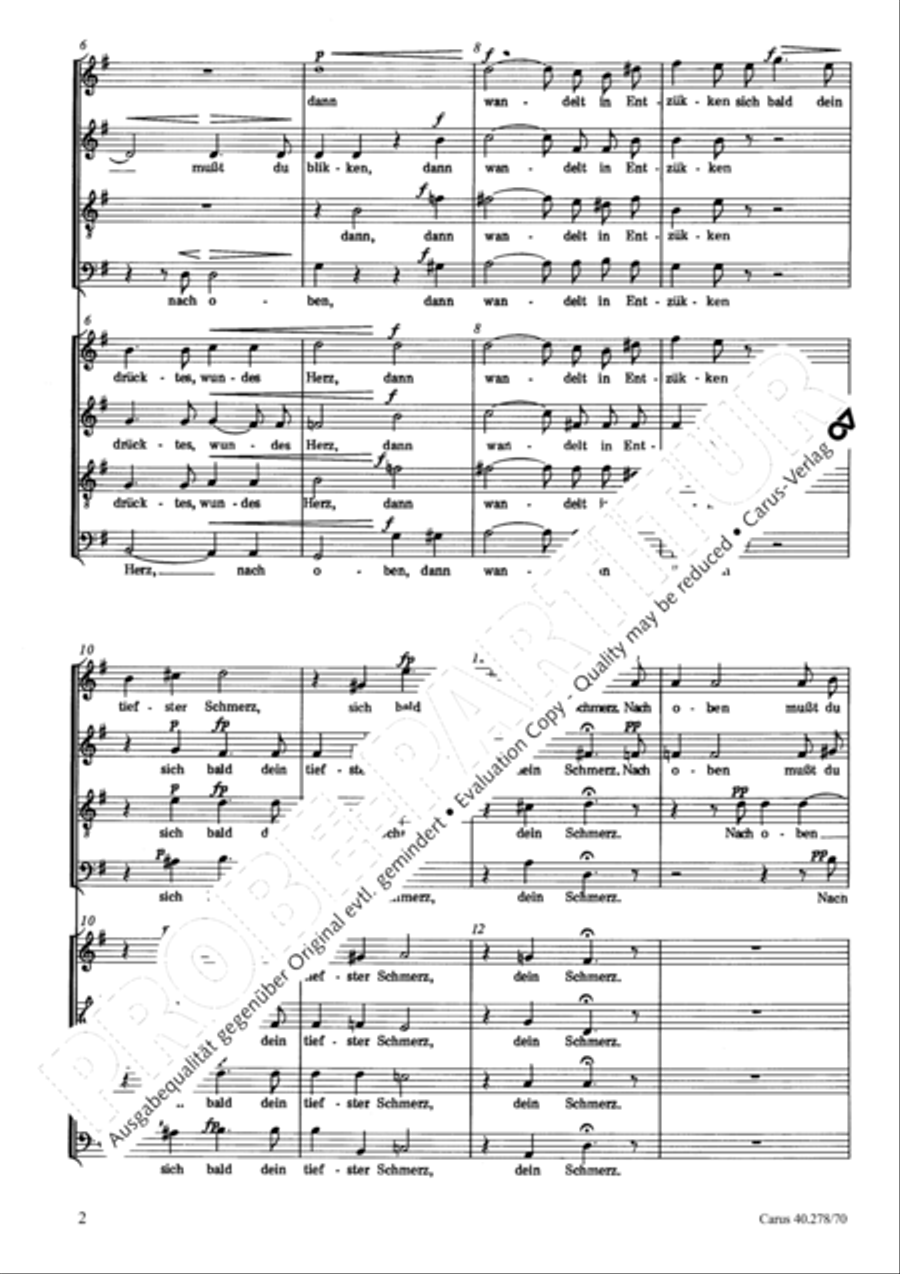 Zuversicht 4-Part scores gallery preview page 3