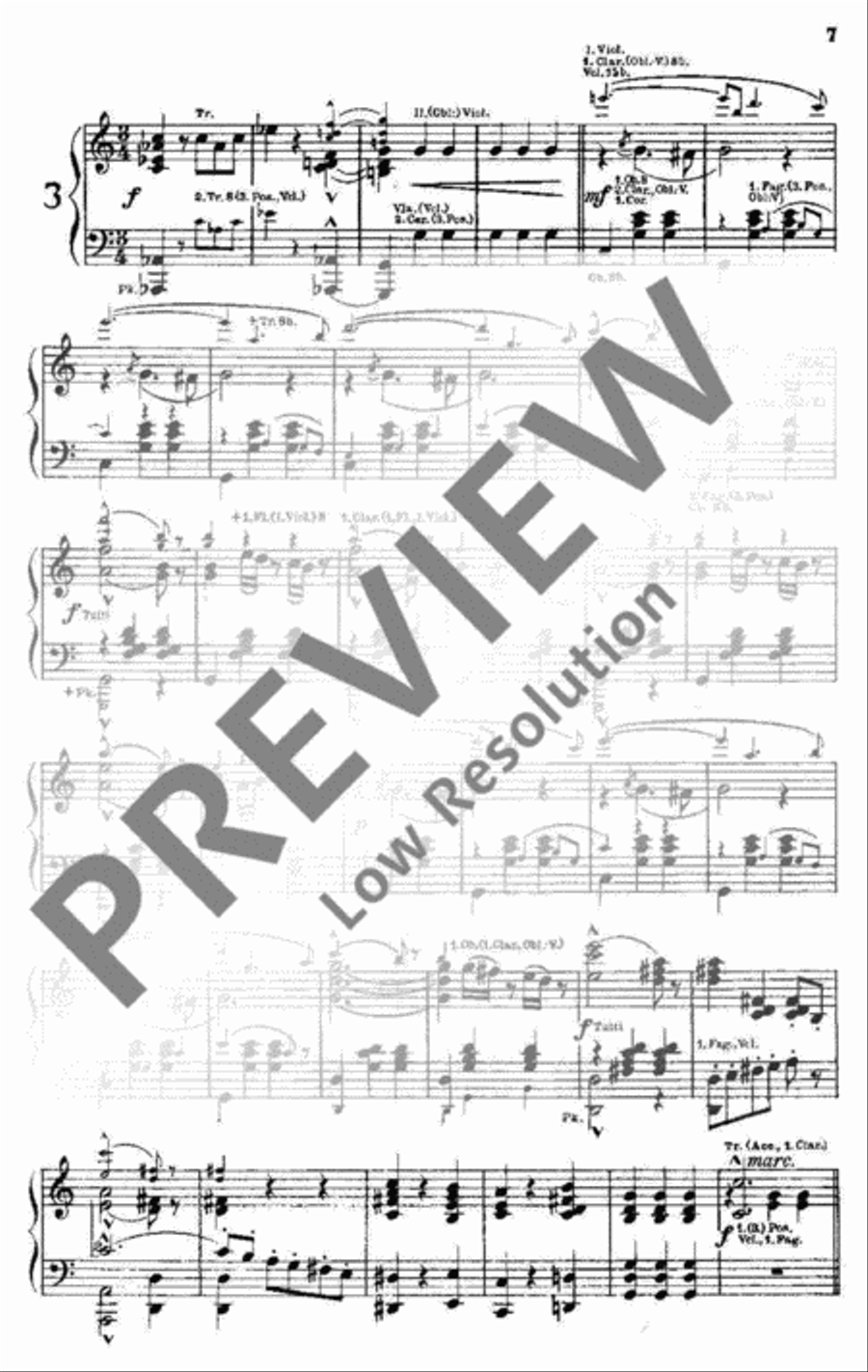 Emperor Waltz Orchestra scores gallery preview page 8