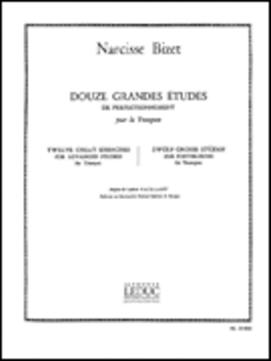 12 Grandes Etudes De Perfectionnement (trumpet Solo) Trumpet Solo scores gallery preview page 1