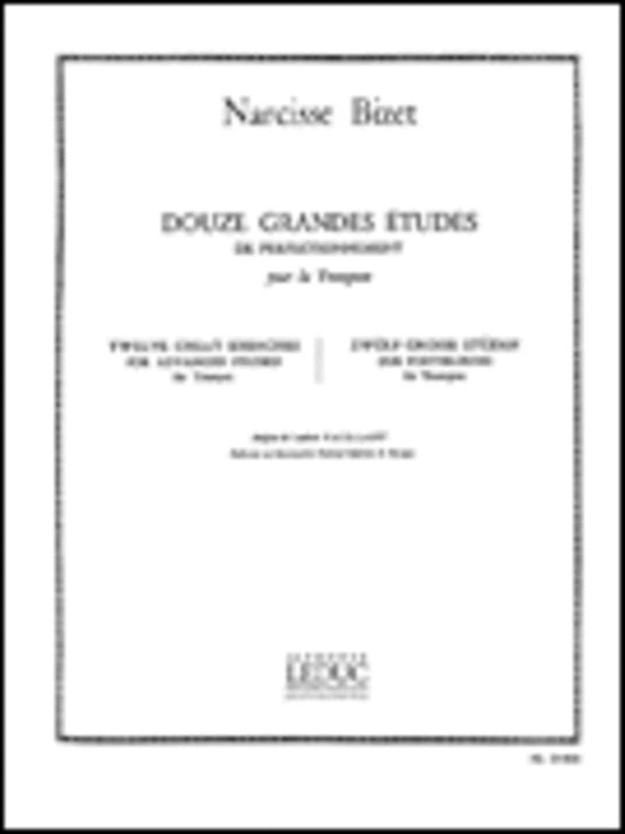 12 Grandes Etudes De Perfectionnement (trumpet Solo)