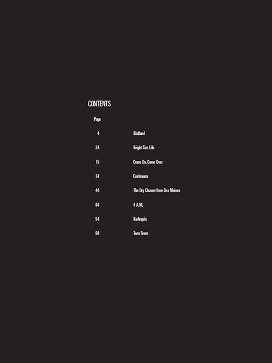 Jaco Pastorius Electric Guitar scores gallery preview page 3