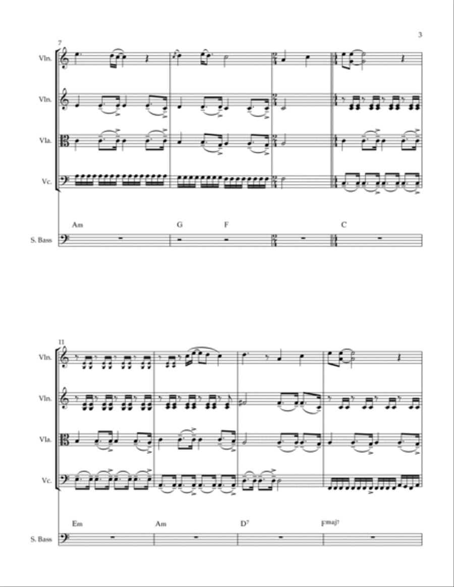 Do You Realize?? String Quintet scores gallery preview page 5