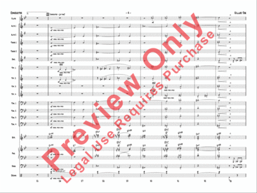 Cool Joe, Mean Joe (Killer Joe) Jazz Ensemble scores gallery preview page 7