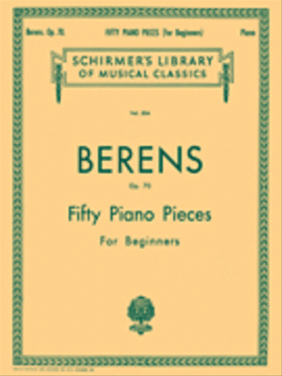 50 Pieces without Octaves, Op. 70 (Complete) Piano Solo scores gallery preview page 1