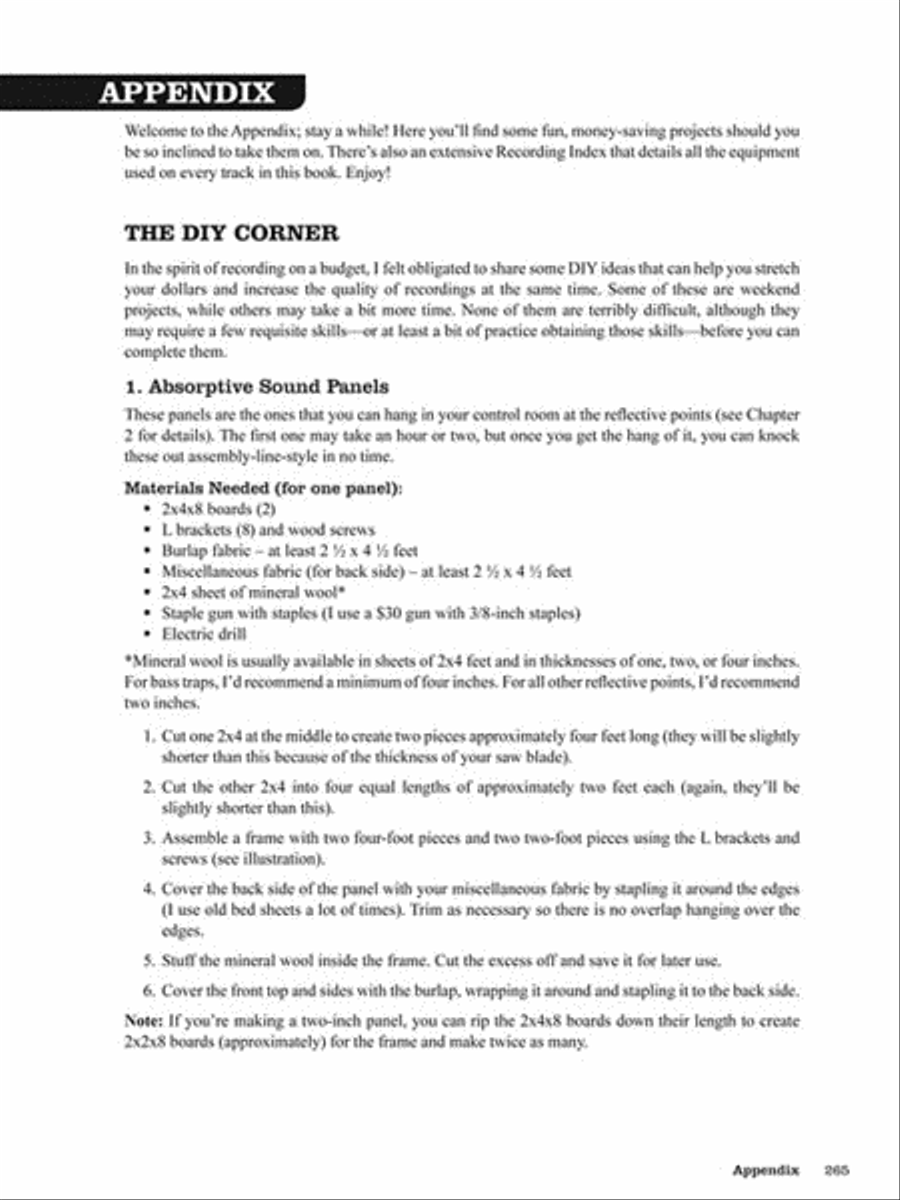 How to Record at Home on a Budget Collection / Songbook scores gallery preview page 7