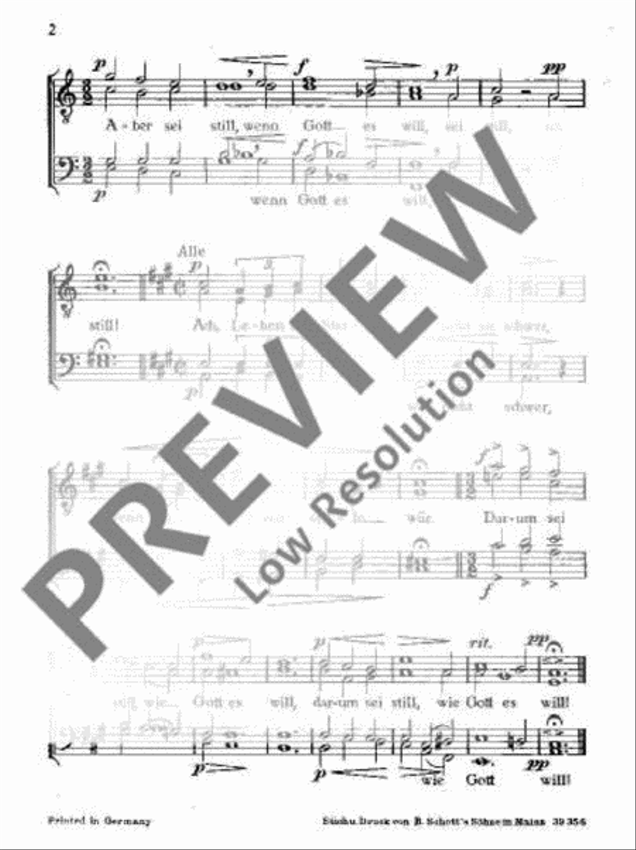 Grabgesang Men's Choir scores gallery preview page 3
