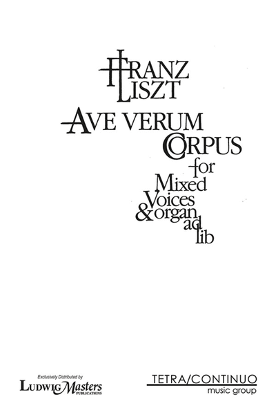 Ave Verum Corpus, S. 44
