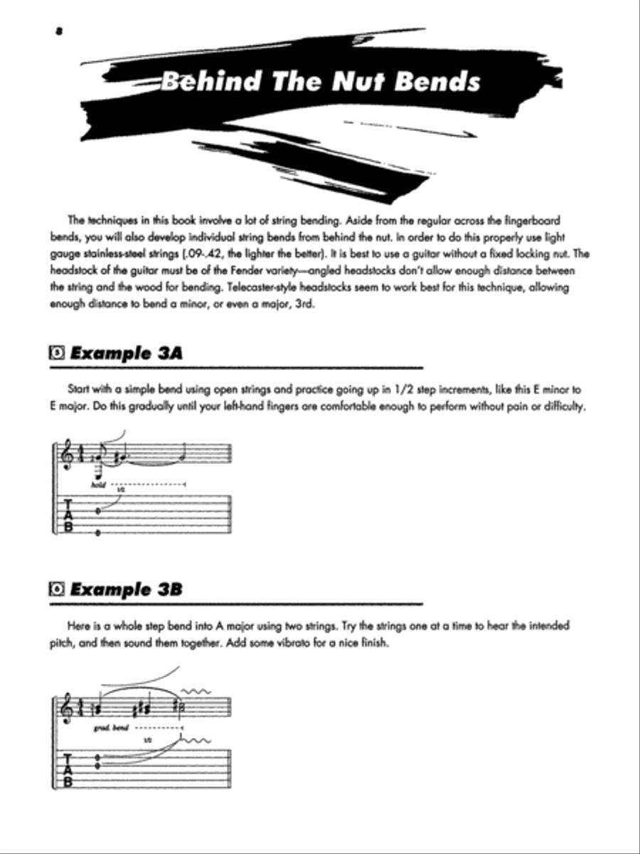 Jerry Donahue's Telemaster Guitar Electric Guitar scores gallery preview page 4