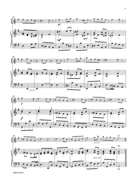 Sinfonia (Alla Rustica) (Downloadable)