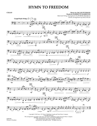 Hymn to Freedom - Cello