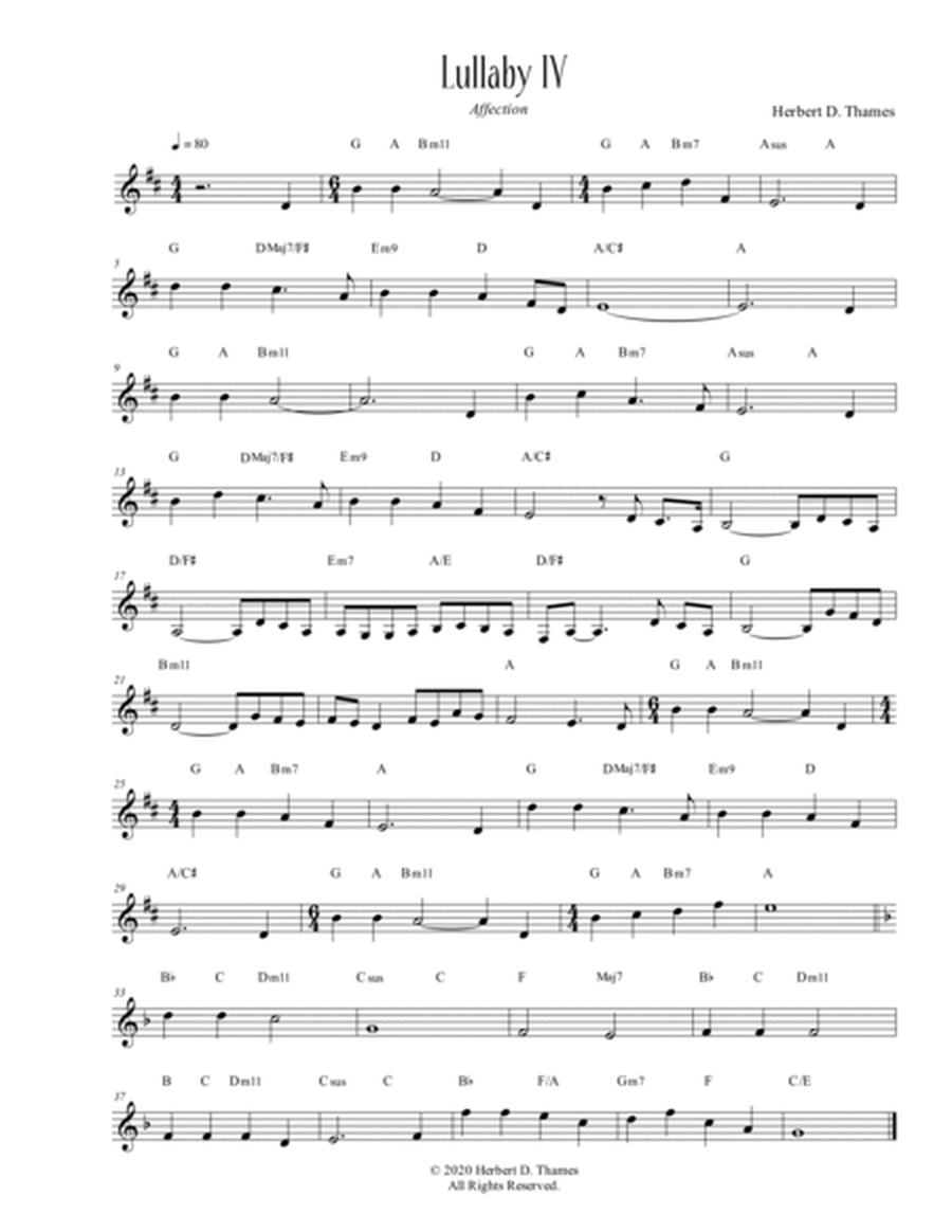 Lullaby (leadsheet booklet) image number null