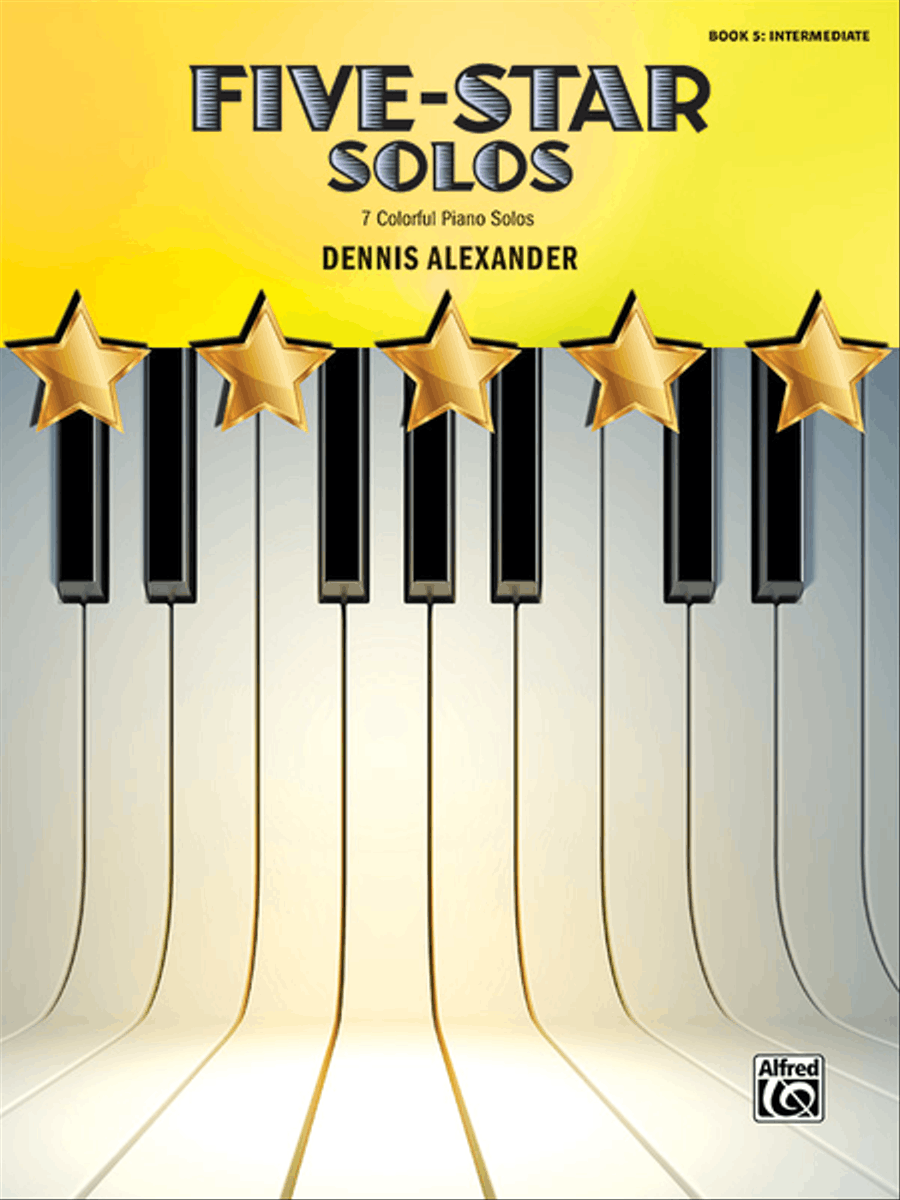 Five-Star Solos, Book 5 Piano Solo scores gallery preview page 1