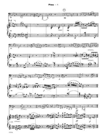 Sonata for Tuba and Piano - Piano