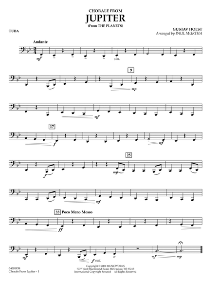 Chorale from Jupiter - Tuba