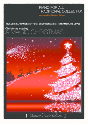 Book cover for A Magic Christmas for very easy Piano