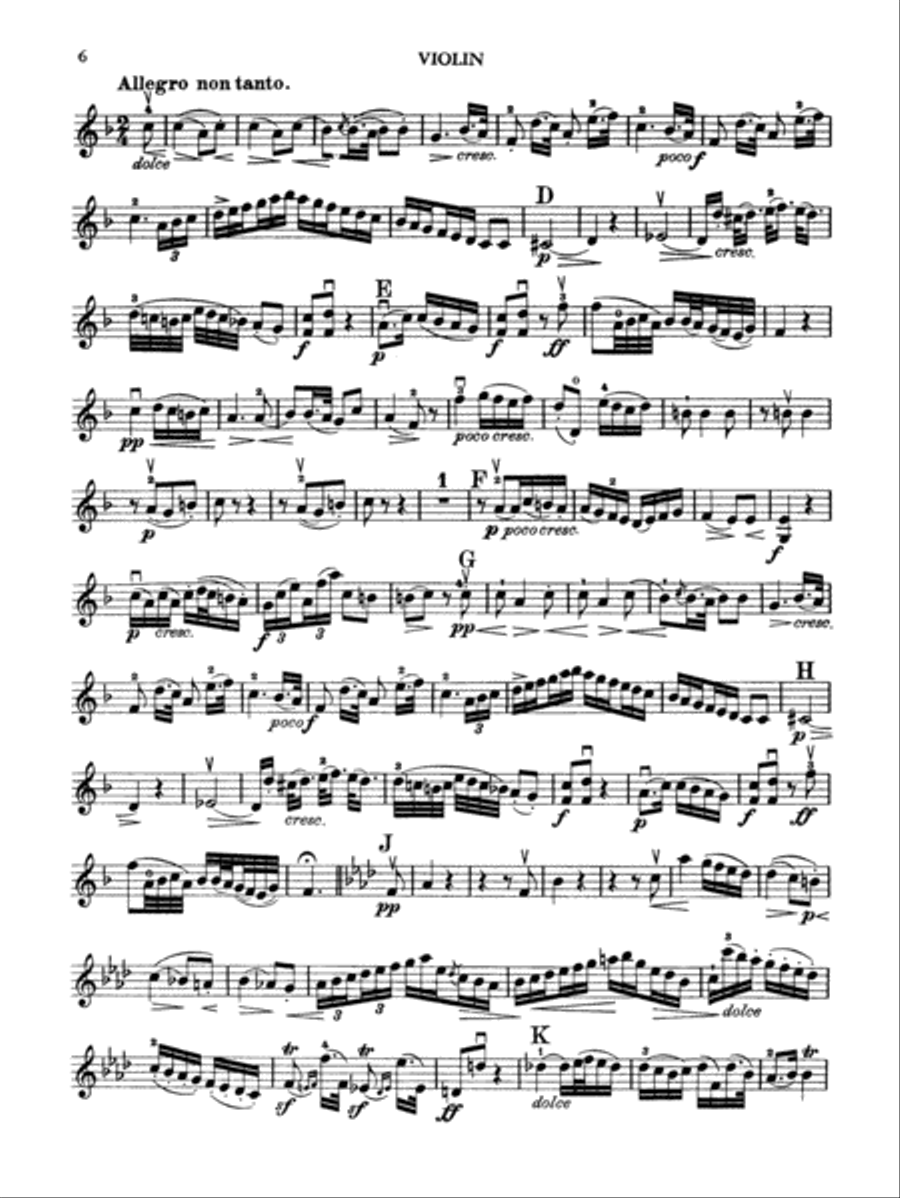 Boccherini: Three Trios, Op. 38 Violin scores gallery preview page 2