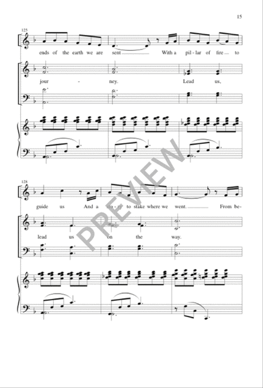 To the Ends of the Earth To the Ends of the Earth 4-Part scores gallery preview page 15
