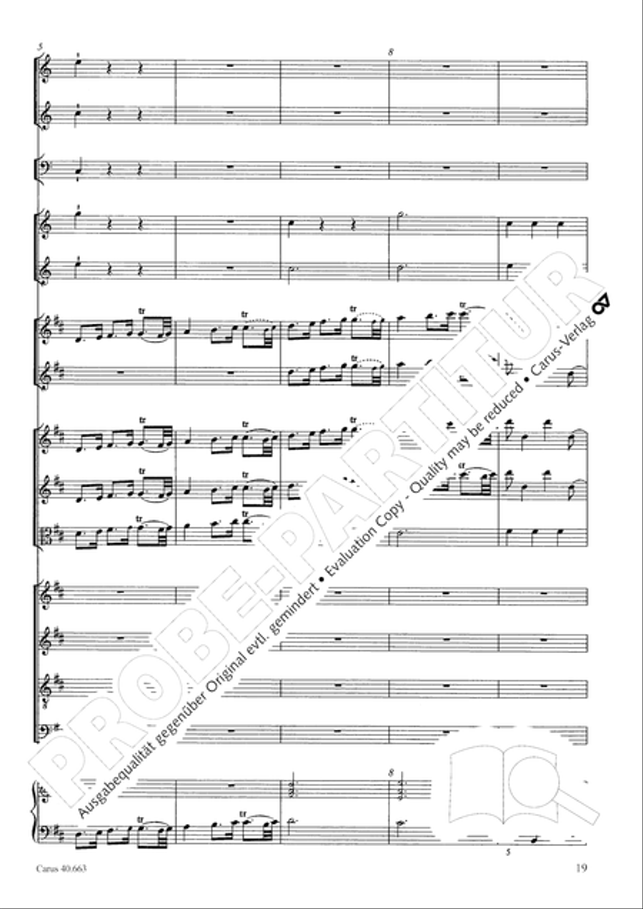 Mass in D minor (Missa in d) ATB scores gallery preview page 35