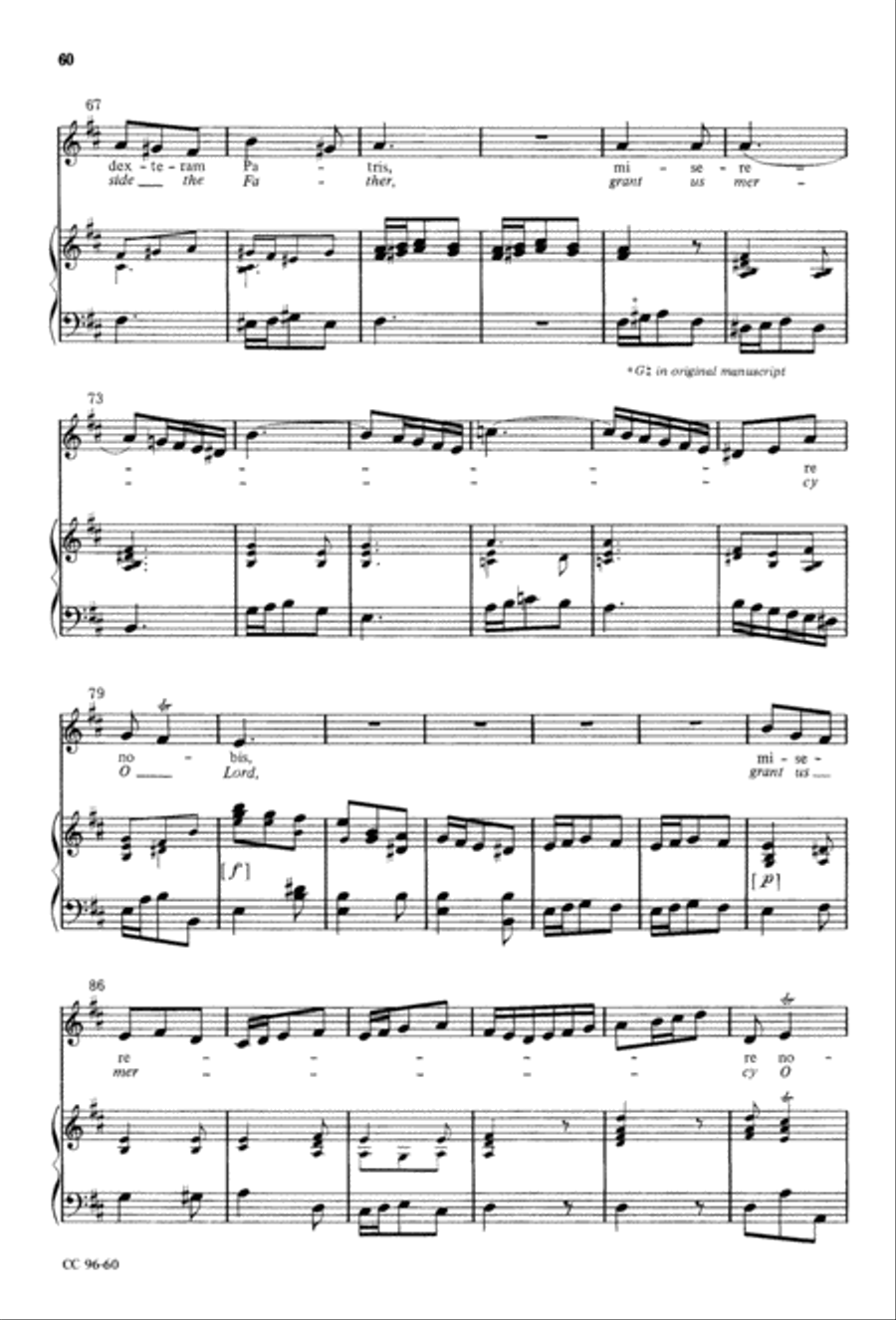 Gloria Gloria 4-Part scores gallery preview page 61
