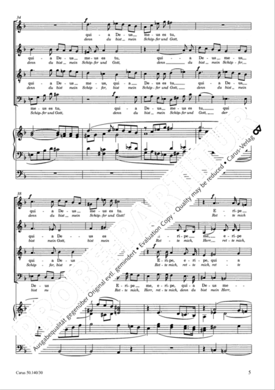 Eripe me Eripe me 4-Part scores gallery preview page 6
