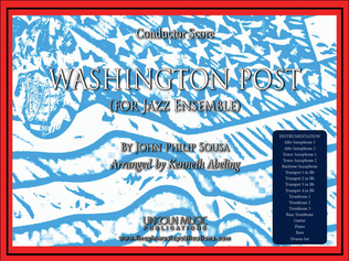 Book cover for Washington Post (for Jazz Ensemble)