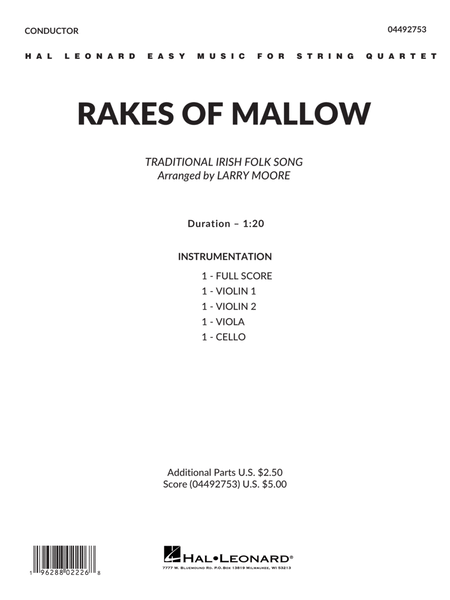 Rakes of Mallow (arr. Larry Moore) - Conductor Score (Full Score)
