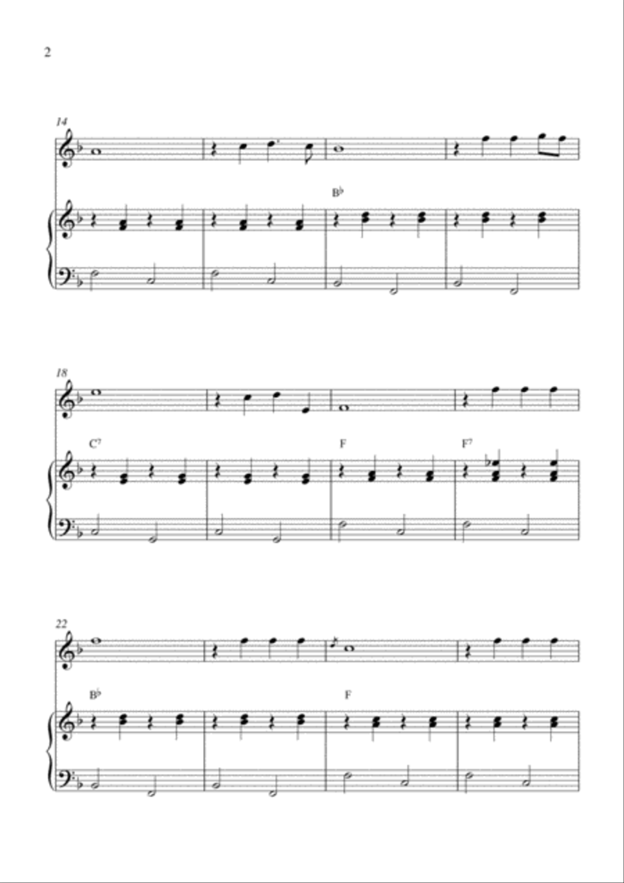Your Cheatin' Heart Piano scores gallery preview page 2