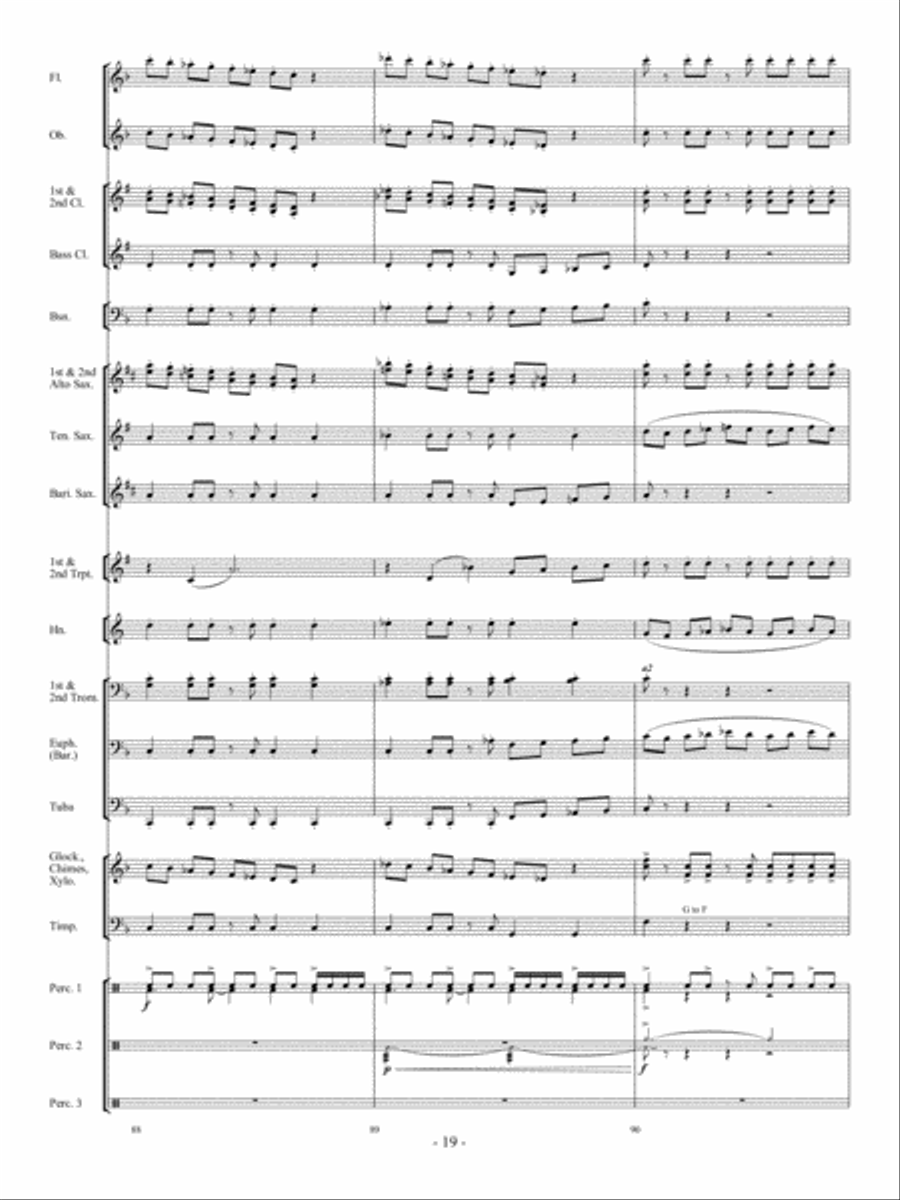 Zoom! Concert Band scores gallery preview page 18