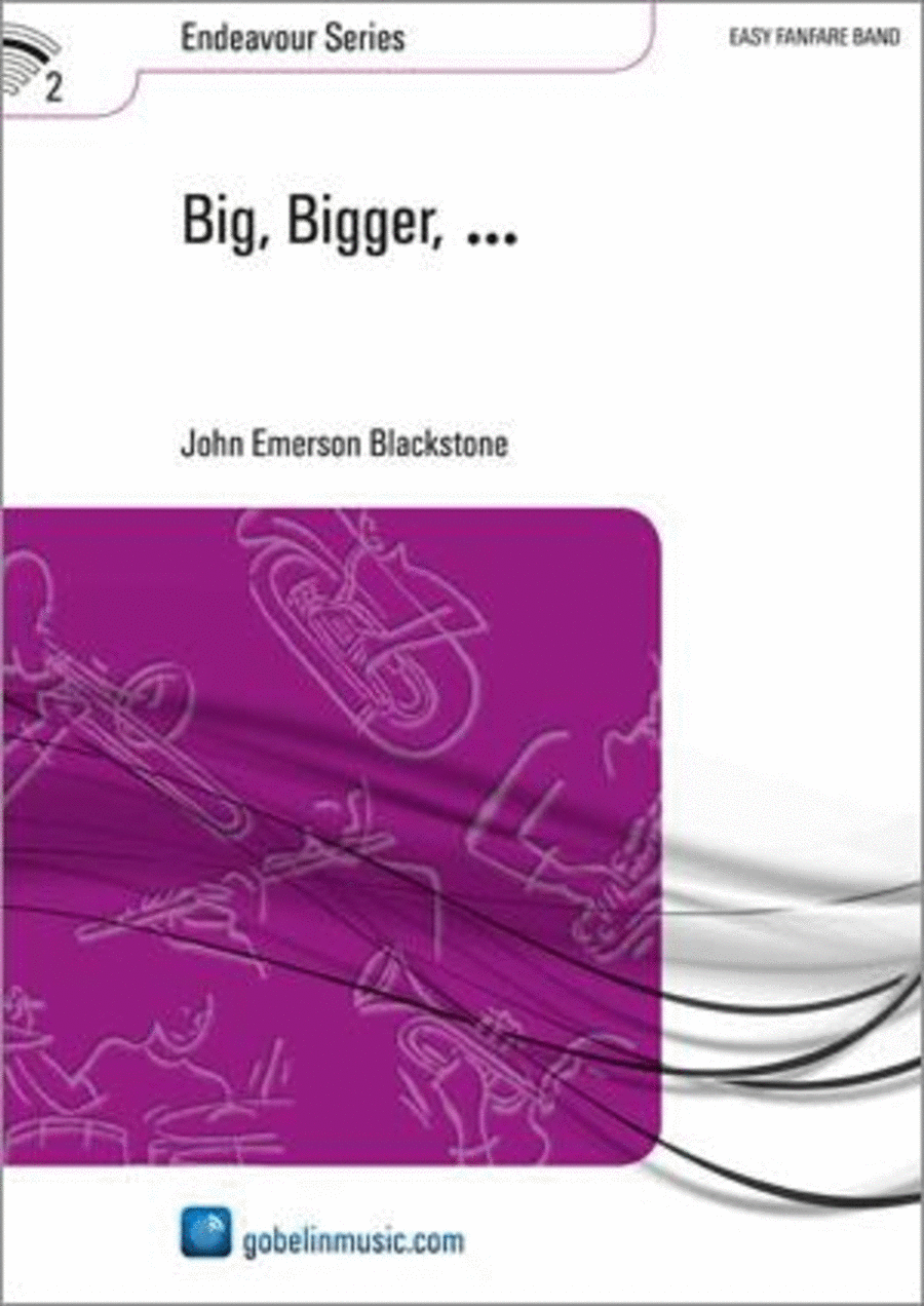 Big, Bigger,... Fanfare Band scores gallery preview page 1