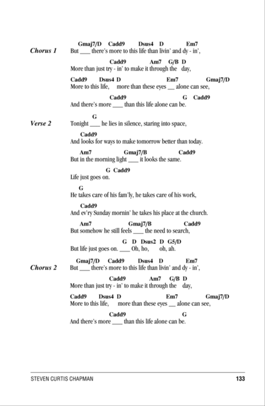 More To This Life Easy Guitar scores gallery preview page 2