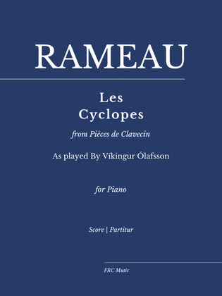 Book cover for Rameau: Les Cyclopes (Rondeau) from Pièces de Clavecin - As played By Víkingur Ólafsson
