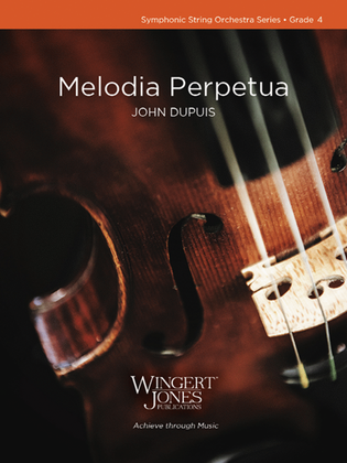 Book cover for Melodia Perpetua
