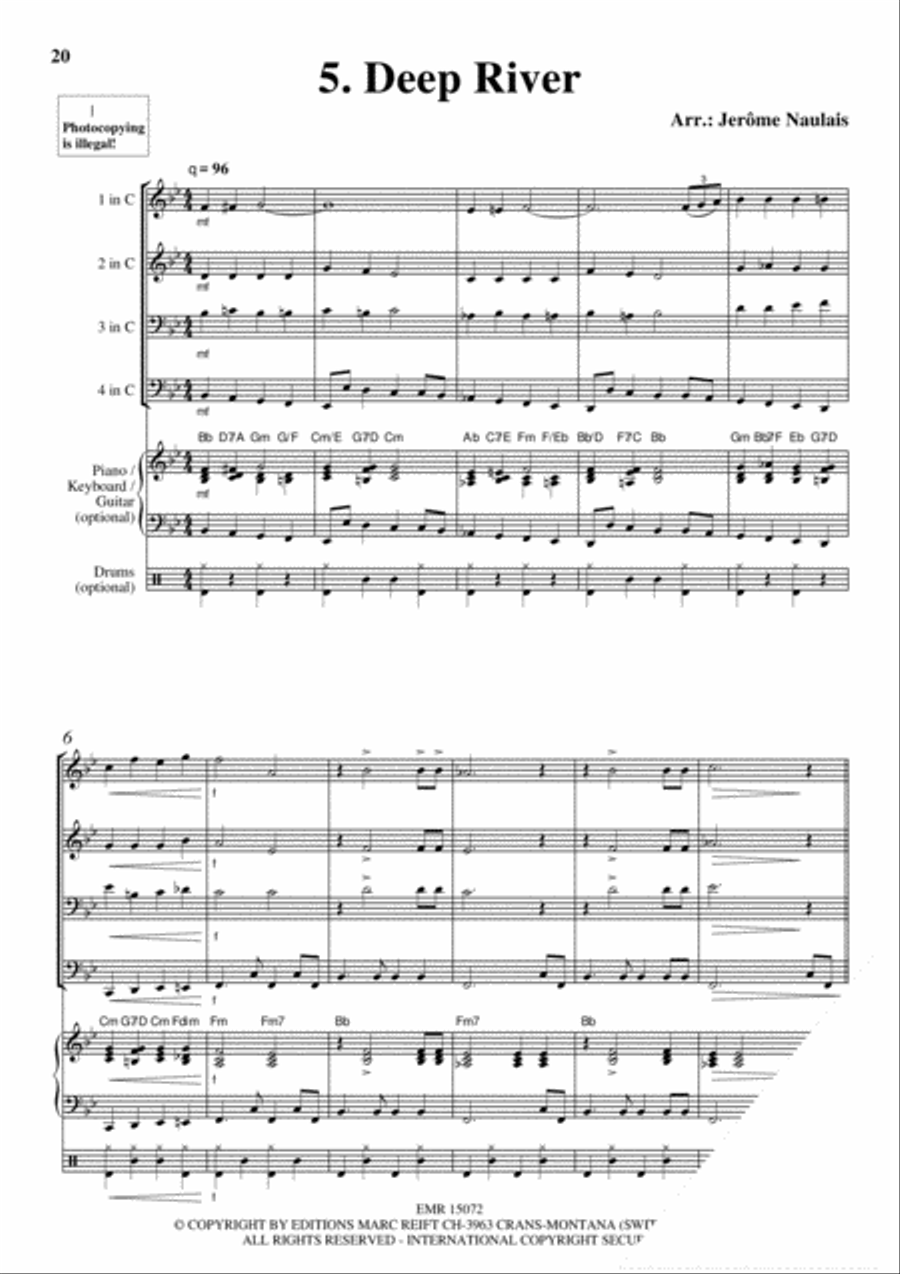 Brass Quartets Vol. 15 Brass Ensemble scores gallery preview page 7