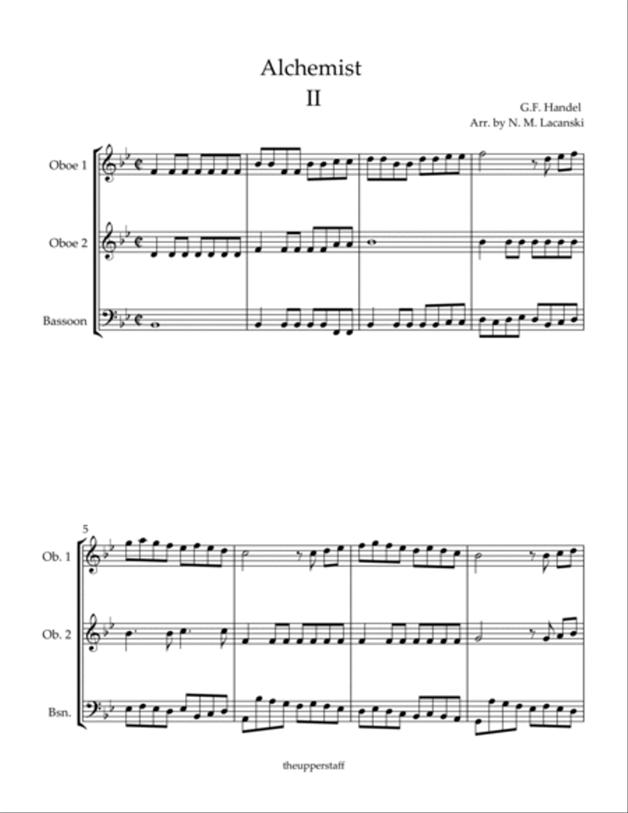 Alchemist Movement 2 Alchemist Movement 2 Woodwind Trio scores gallery preview page 2