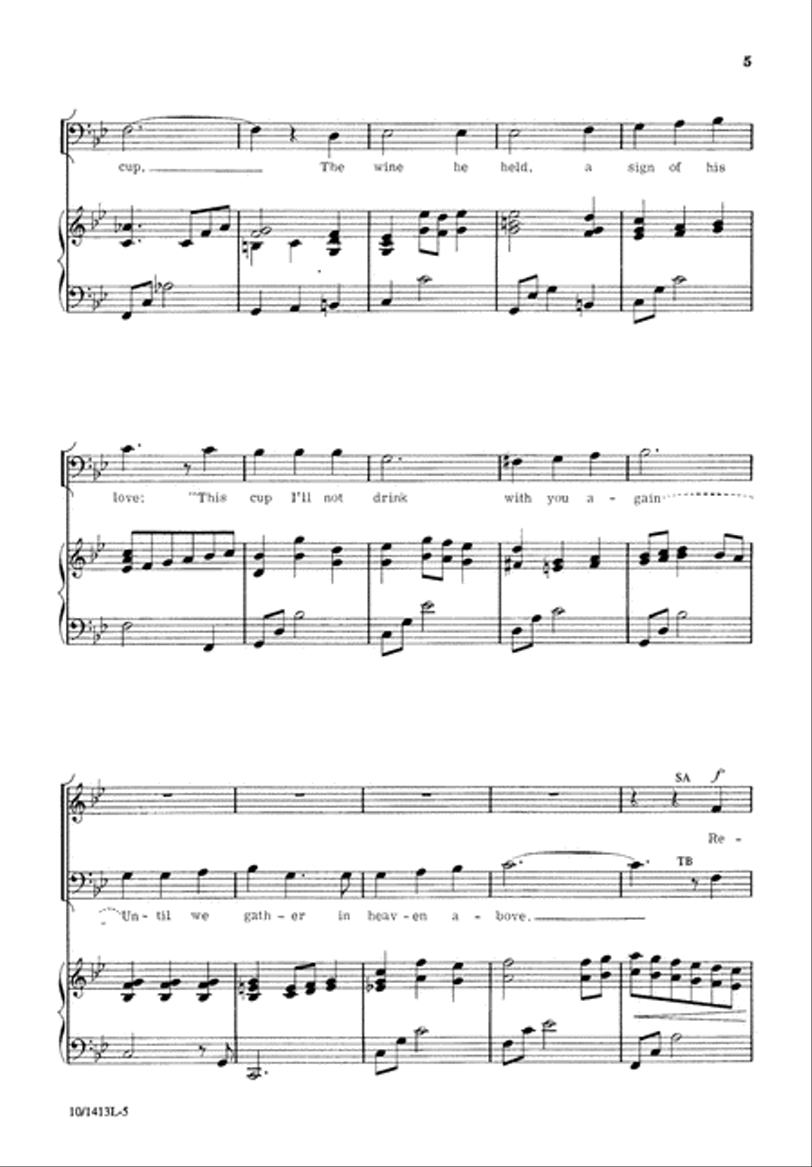 Remember Me Remember Me 4-Part scores gallery preview page 5