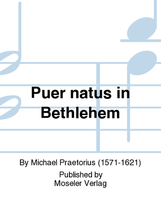 Puer natus in Bethlehem