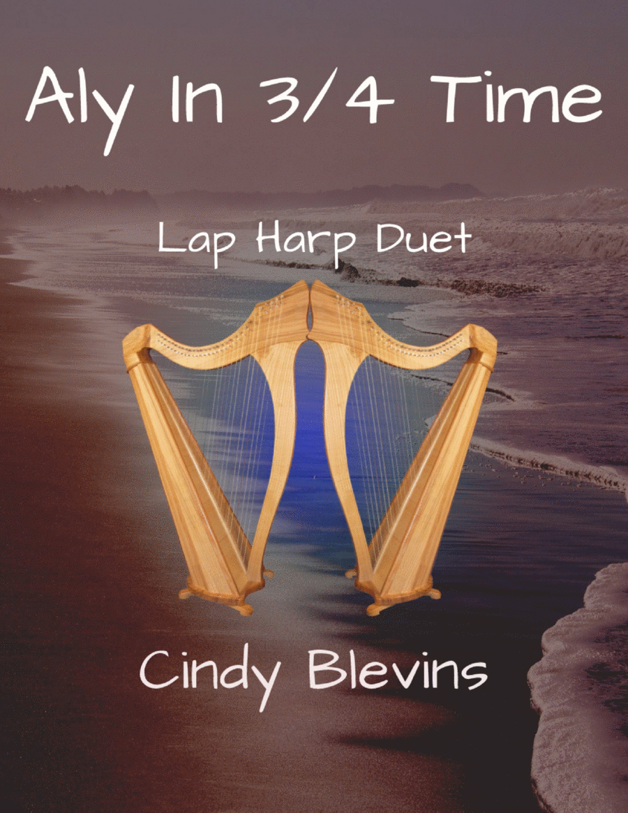 Aly in 3/4 Time, Lap Harp Duet image number null