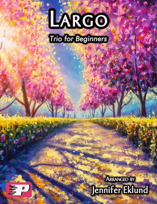 Book cover for Largo (Very Easy Piano Trio)