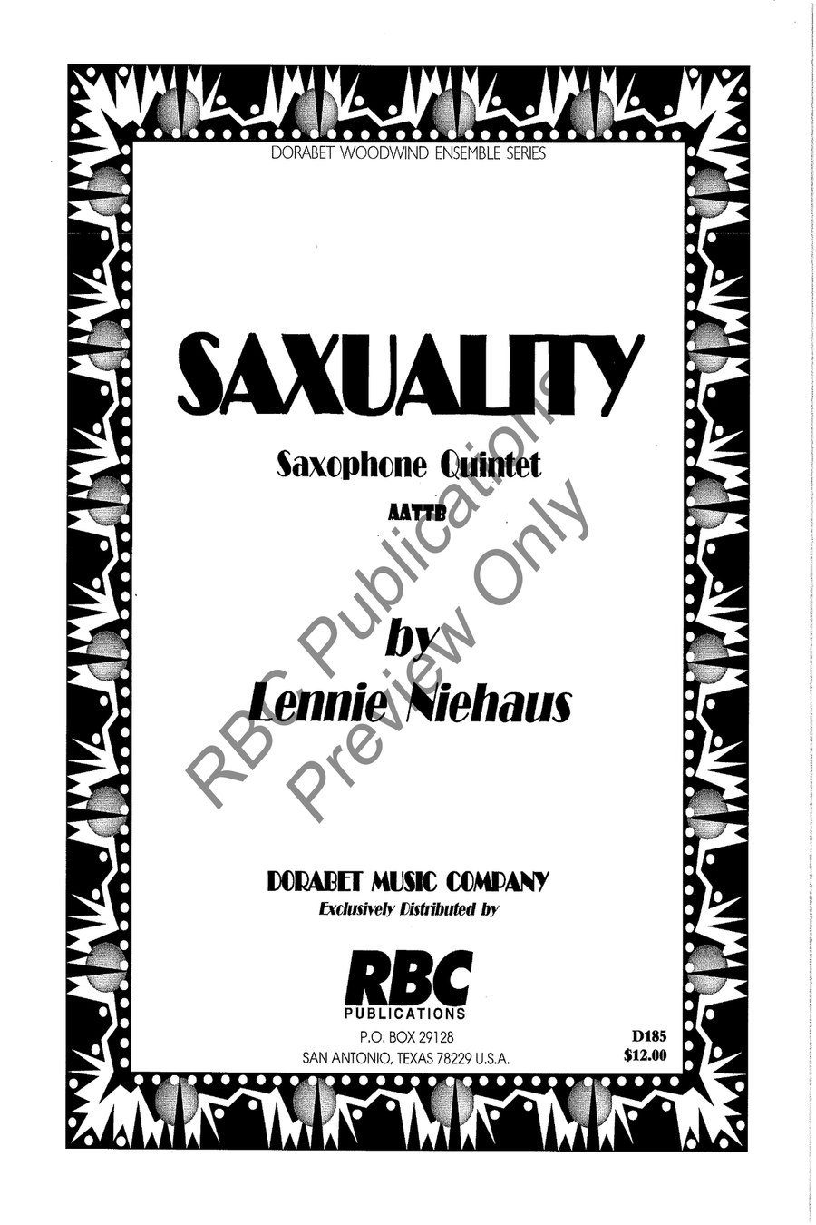 Saxuality Sax Quintet Saxuality Sax Quintet Saxophone scores gallery preview page 2