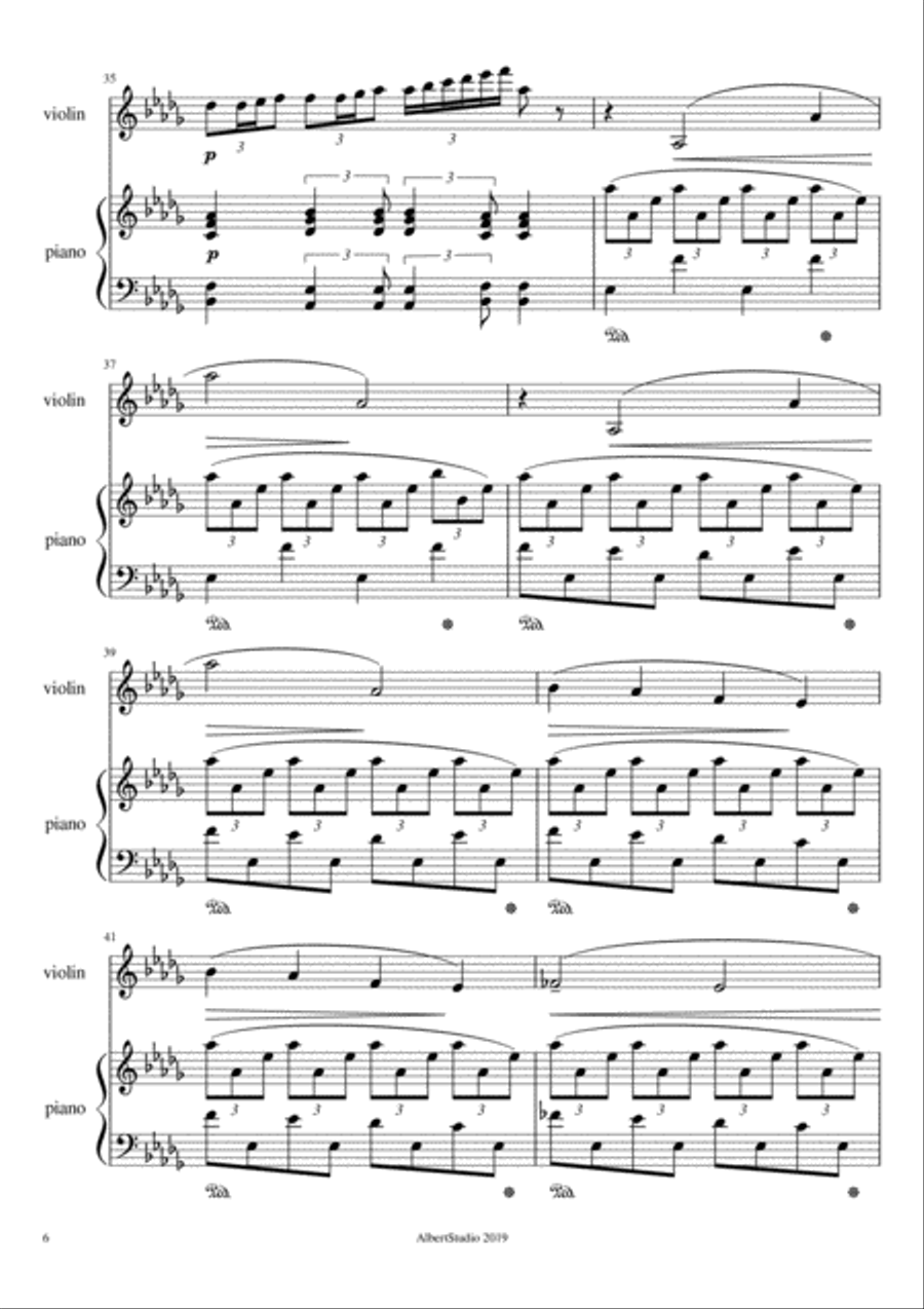 Lilac Lilac Violin Solo scores gallery preview page 6