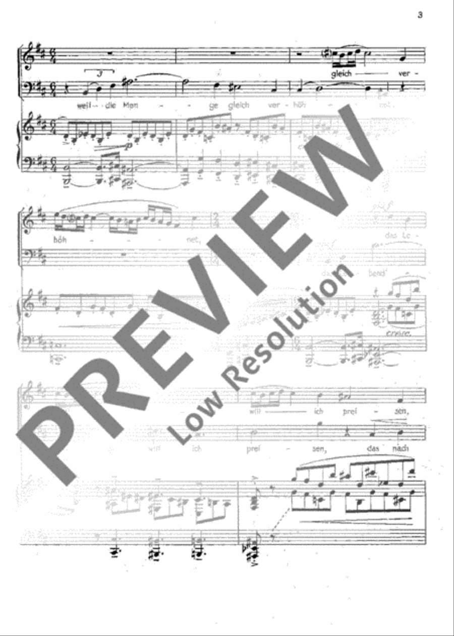 6 Gedichte Baritone Horn scores gallery preview page 4