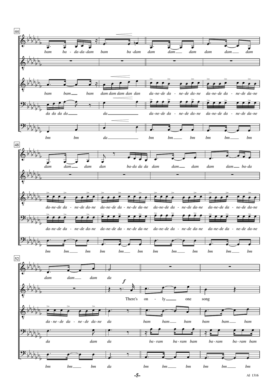 The Bard's Song Choir scores gallery preview page 5