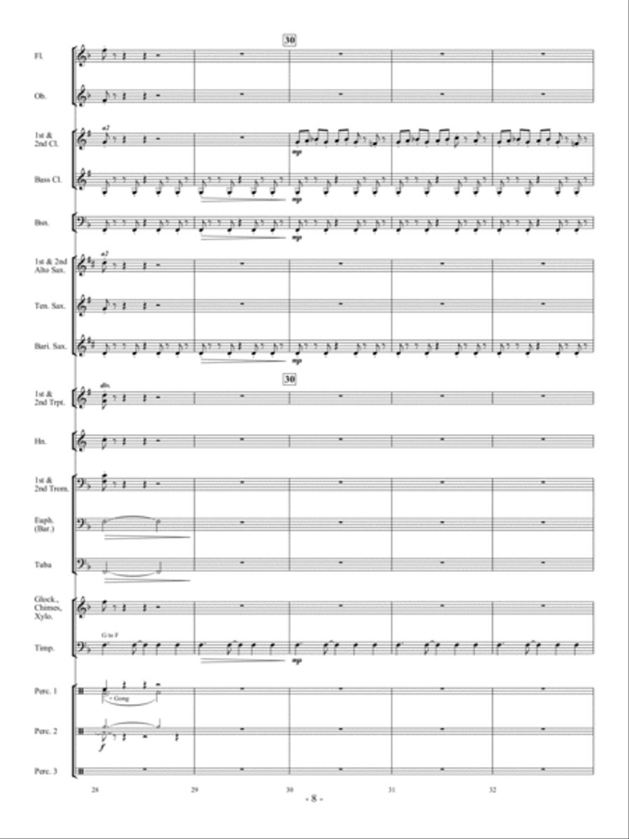 Zoom! Concert Band scores gallery preview page 7