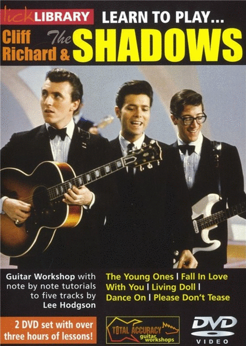 Learn To Play Cliff Richard & The Shadows 2Dvds