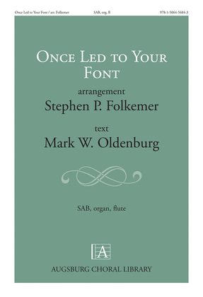 Once Led to Your Font