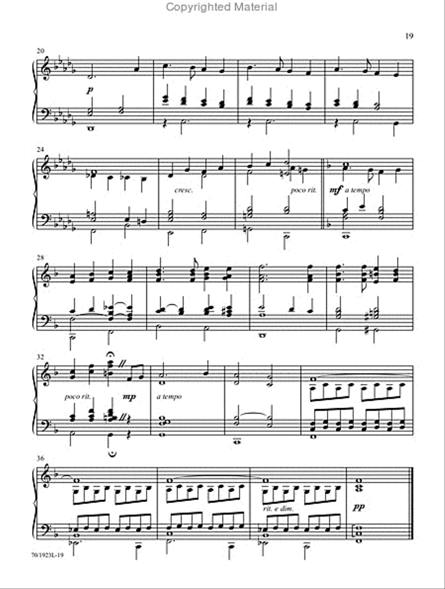 God Gave a Song God Gave a Song Organ Solo scores gallery preview page 9