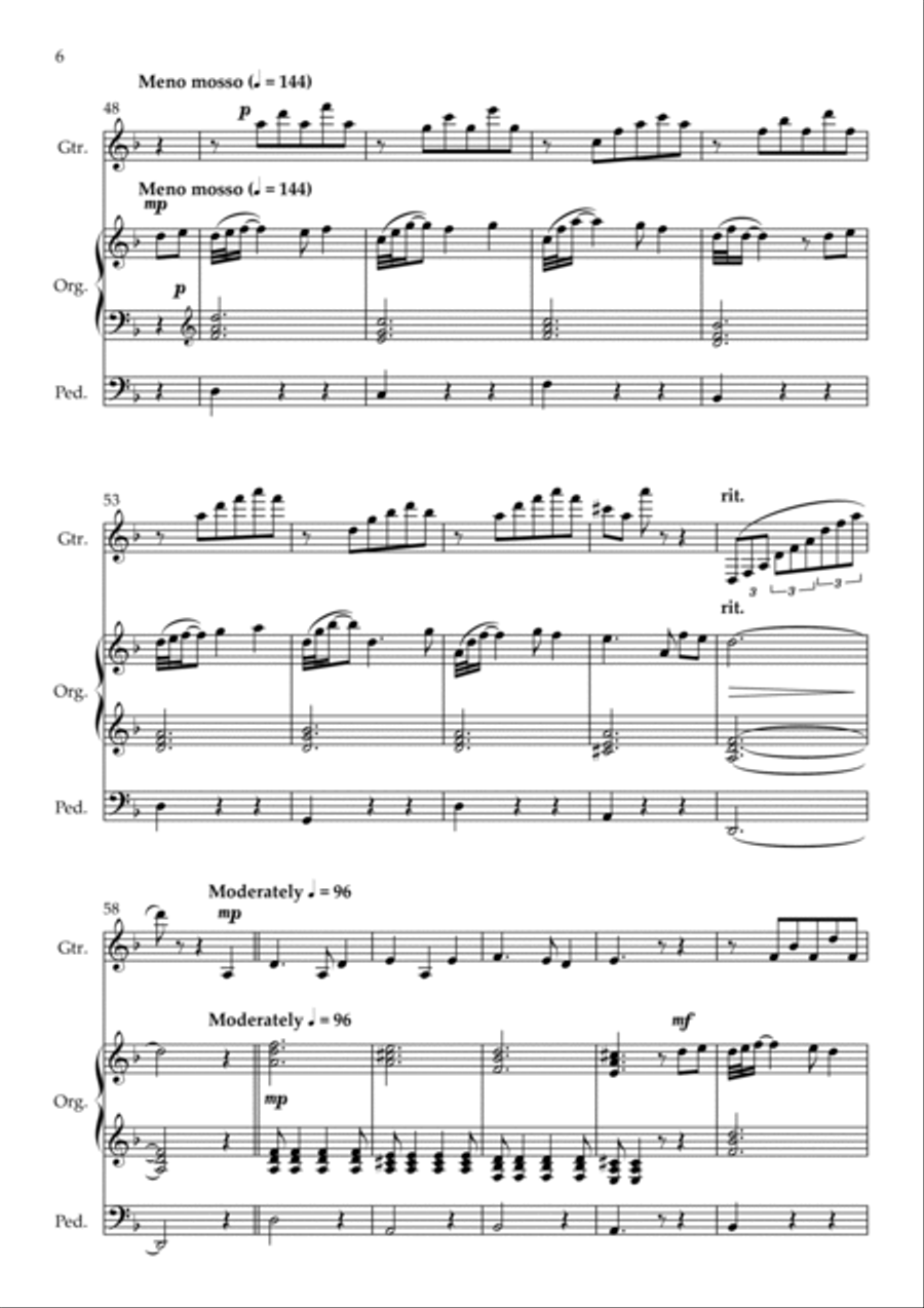 Pirates Of The Caribbean Pirates Of The Caribbean Organ Solo scores gallery preview page 6